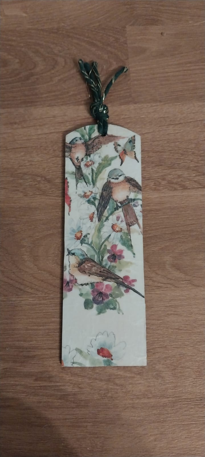 Decoupage tools and colorful paper ready for a workshop